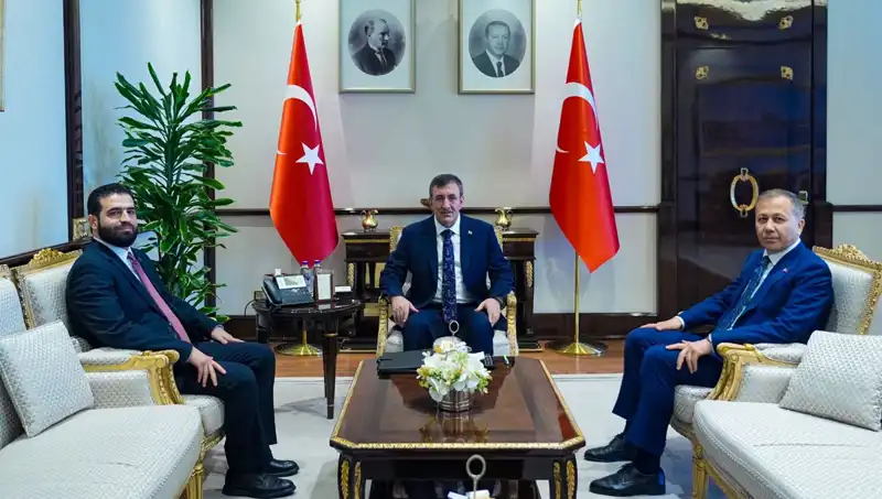 Suriye İçişleri Bakanı Ankara'ya Geldi: Yılmaz ve Yerlikaya ile Önemli Görüşme
