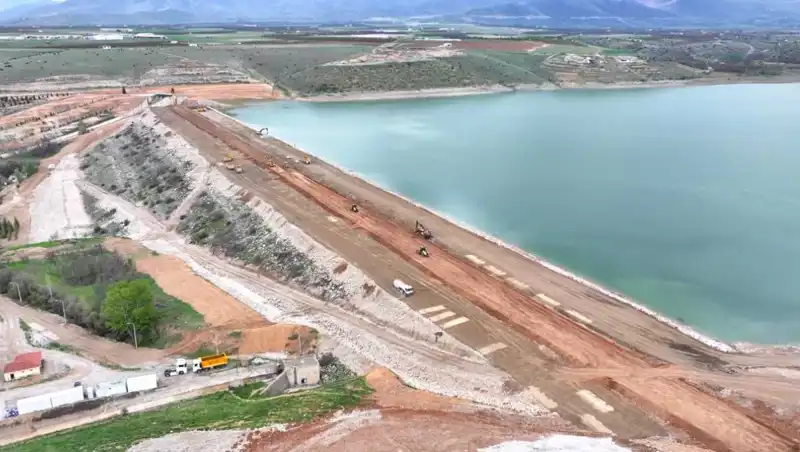 Sultansuyu Barajı'nda Dev Gövde Onarım Çalışmaları Başladı
