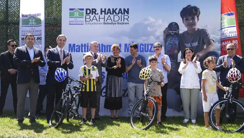 Bahçelievler'de Gençler İçin Yeni Bir Kaykay Cenneti: Mattia Ahmet Minguzzi Skate Parkı Açıldı