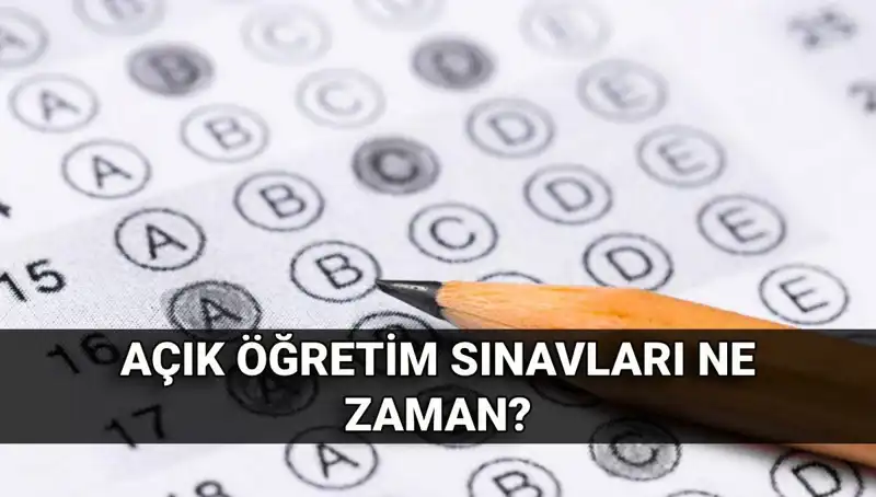 Açık Öğretim Okulları Sınav Tarihleri ve Sonuçları Açıklandı!