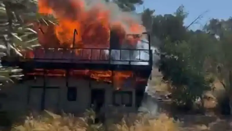 Bodrum'da Yangın Paniği: Ekipler Zamanla Yarıştı