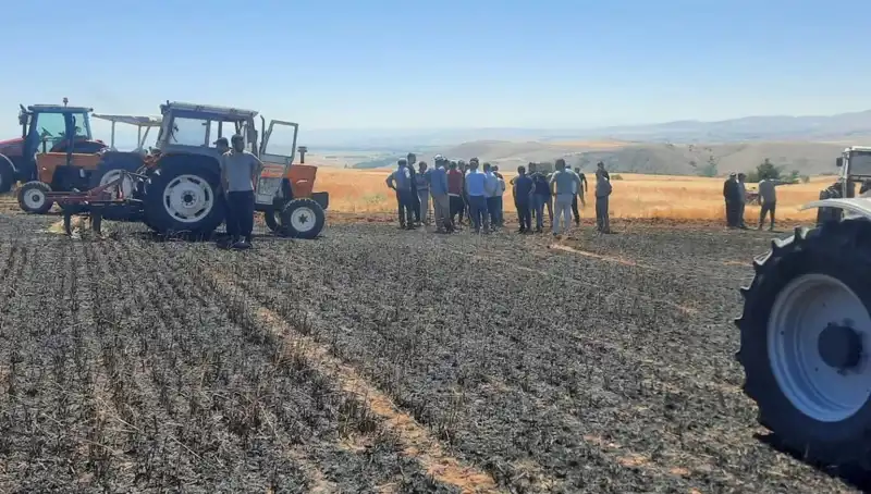 Yozgat’ta İklim Felaketi: 100 Dönüm Alan Kül Oldu!