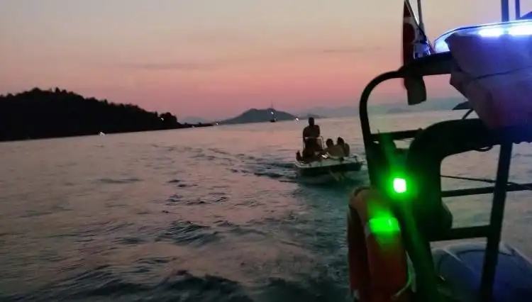 Fethiye'de Sürüklenen Tekne Faciasında 4 Kişi Hayata Döndürüldü