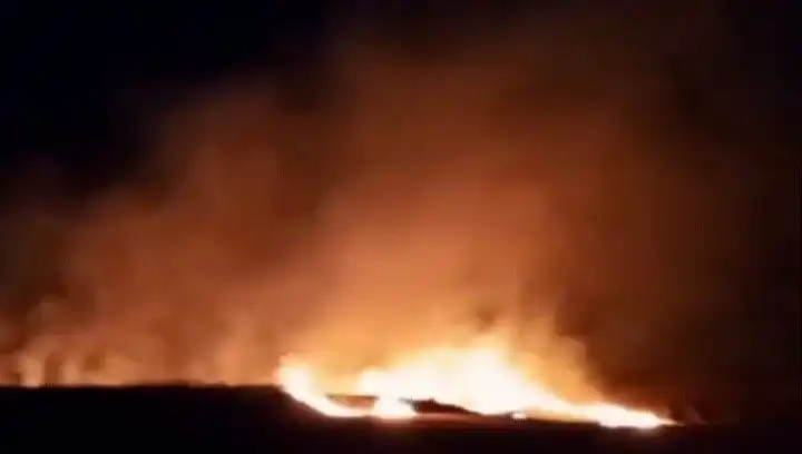 Tekirdağ’da Yangın, 20 Dekar Buğday Alanını Yok Etti!
