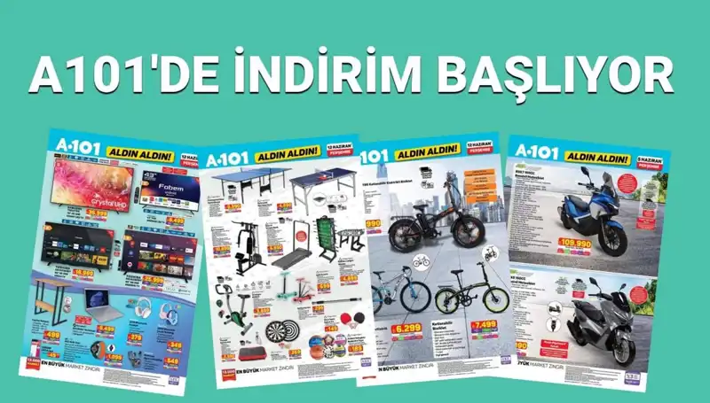 A101 12 Haziran Aktüel Kataloğunda Neler Var? Göz Atın!